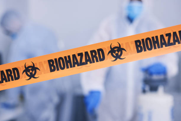 Professional Drug Lab Cleanup technician working in Plympton, MA